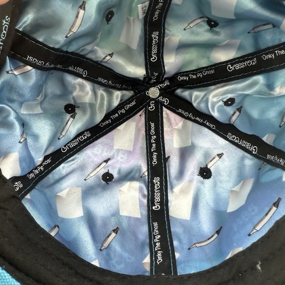 Grassroots x Oinky The Pig Ghost Grassroots California Hat Ghost House Collab - Picture 10 of 11